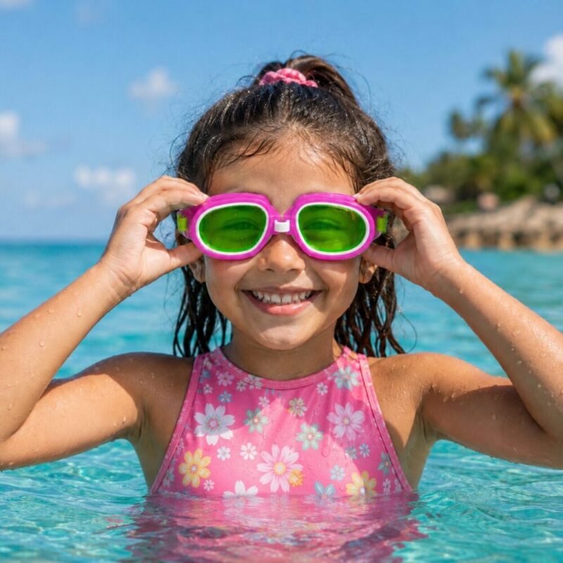 "Bestway" Kids' Swim Goggles +7 - نظارات سباحة للأطفال