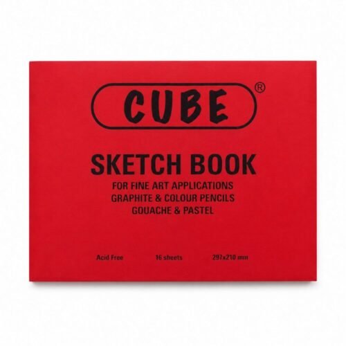 "CUBE" Sketch Book A4  16 sheets   297*210mm - دفتر رسم
