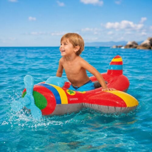 "Intex" Kids Inflatable Boat 1.19m*1.14m - قارب مطاطي للأطفال