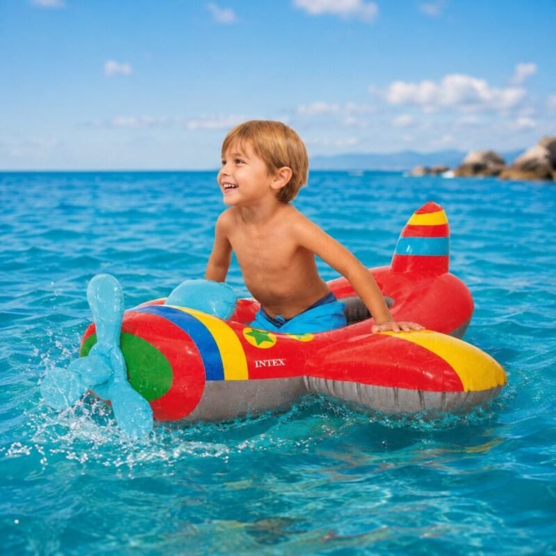 "Intex" Kids Inflatable Boat 1.19m*1.14m - قارب مطاطي للأطفال