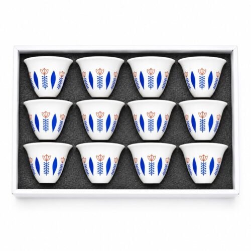 "Phoenix" Coffee Cup Set - طقم فناجين قهوة شفه