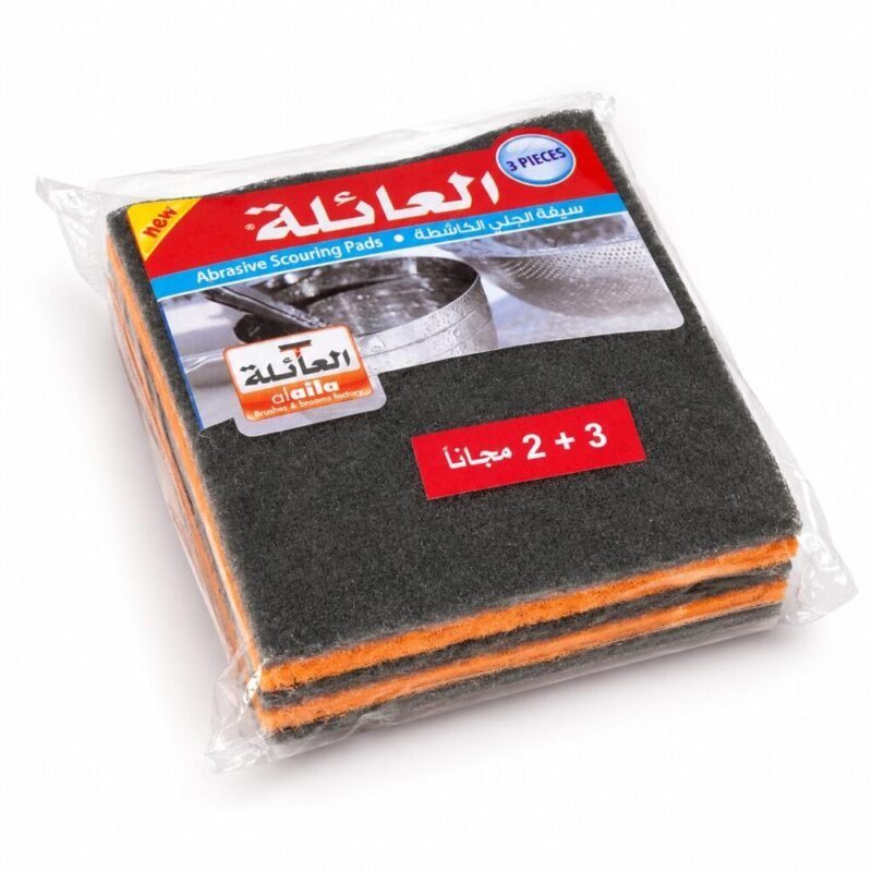 "العائلة" Abrasive Scouring Pads 4pcs - سيفة الجلي الكاشطة
