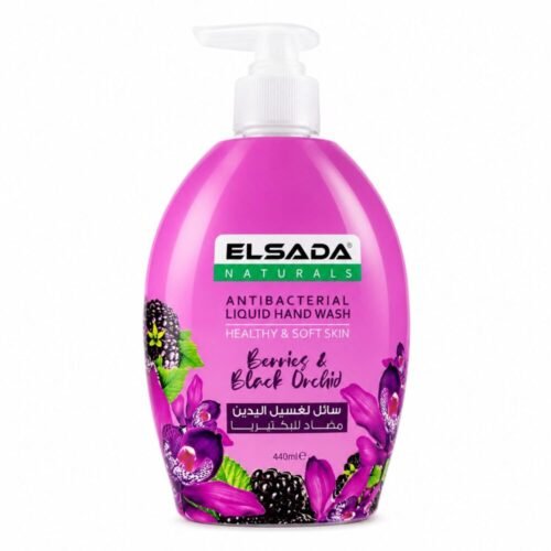 "ELSADA" Antibacterial Liquid Hand Wash 440 ml - سائل لغسيل اليدين مضاد للبكتيريا