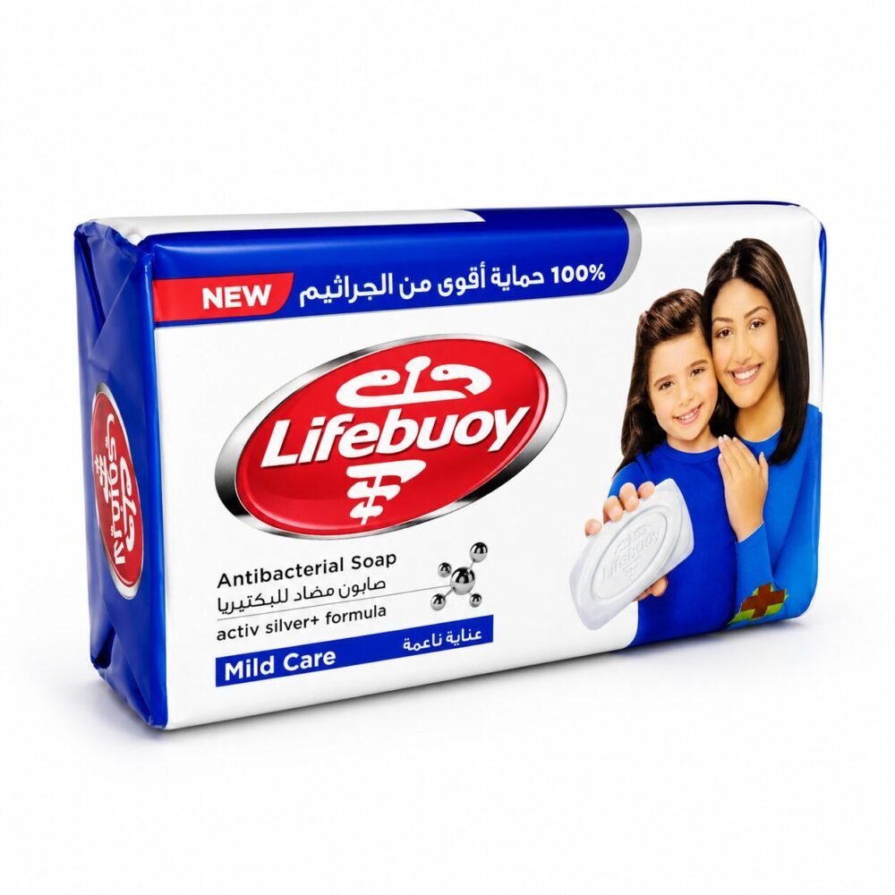 "Lifebuoy" Antibacterial Soap 100 g -  صابون لايفبوي حماية أقوى من الجراثيم