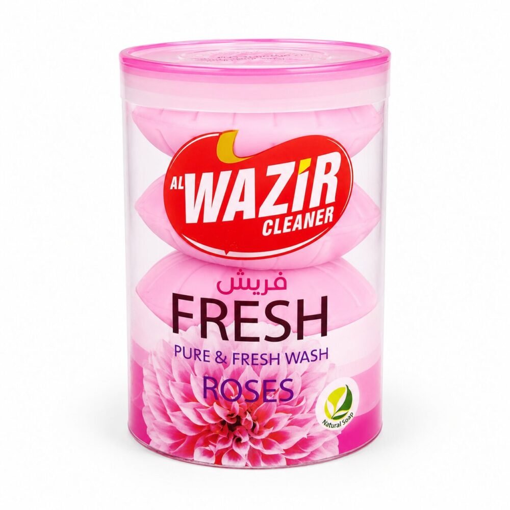 "Al WAZIR Cleaner" Beauty Soap Fresh 4pcs - صابون الوزير