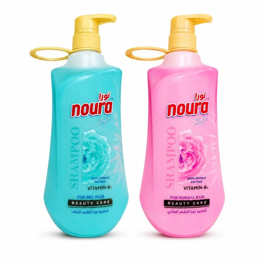 "Noura Soft" Shampoo Beauty Care With Vitamin B5 1250ml - شامبو نورا