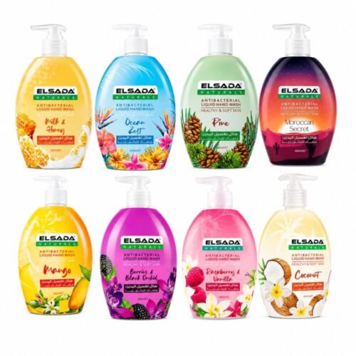 "ELSADA" Antibacterial Liquid Hand Wash 440 ml - سائل لغسيل اليدين مضاد للبكتيريا