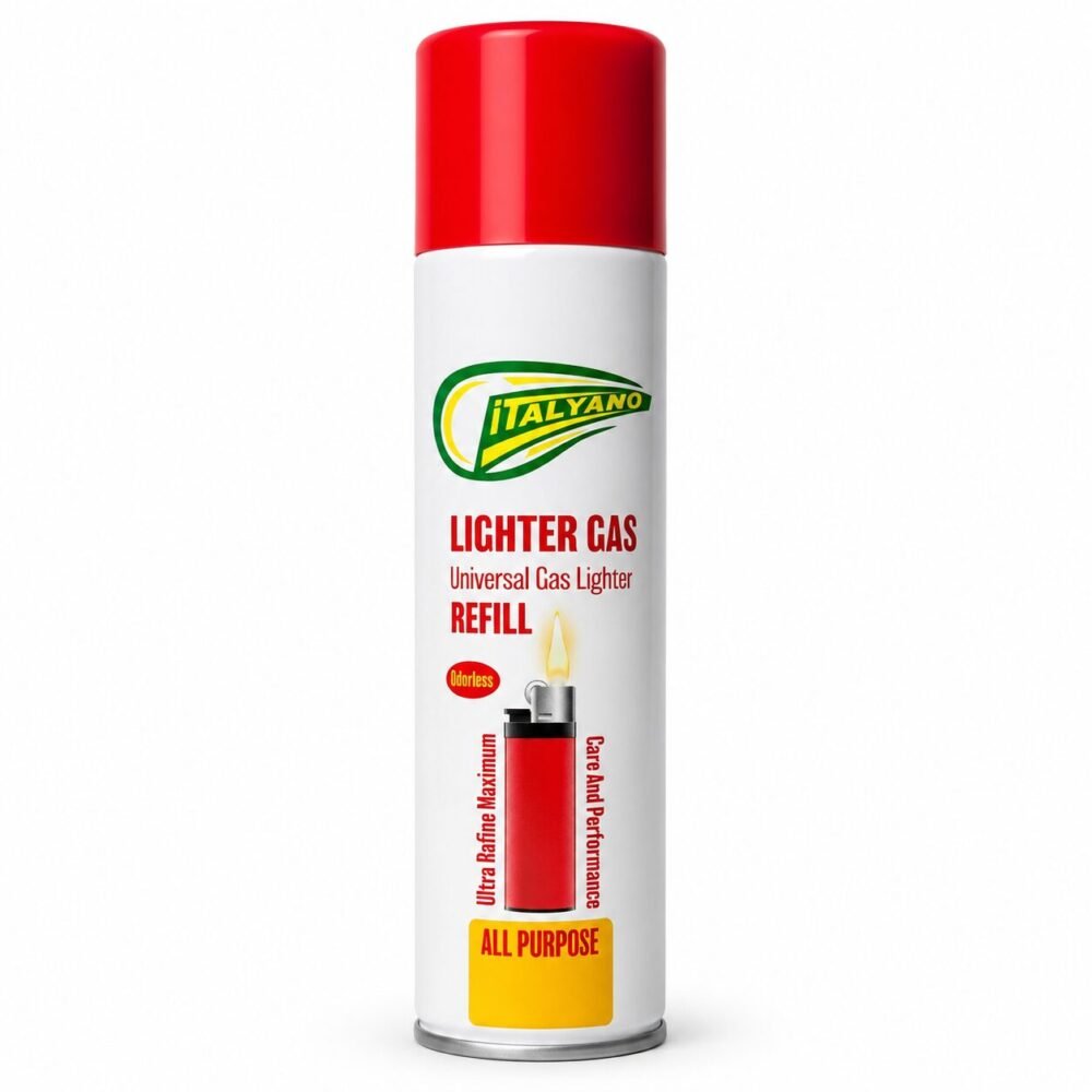 "Italyano" Universal Lighter Gas 270 ml - غاز لإعادة تعبئة الولاعه