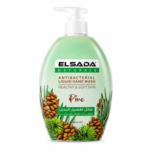 "ELSADA" Antibacterial Liquid Hand Wash 440 ml - سائل لغسيل اليدين مضاد للبكتيريا