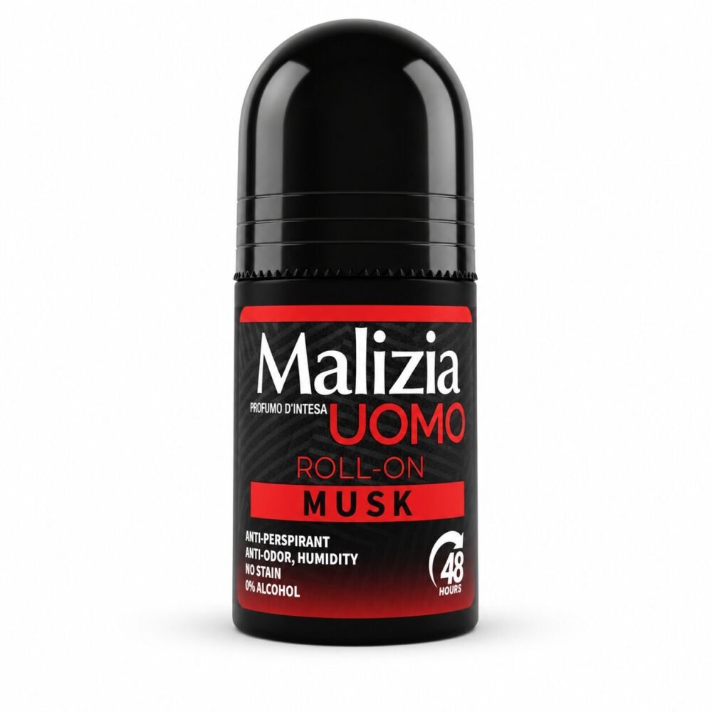 "Malizia" Roll-On Deodorant 48h 50 ml - رول أون مزيل للتعرّق