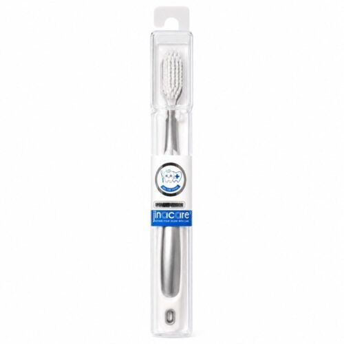 "Jinacare" Travel Toothbrush Extremely Soft With Protective Case - فرشاة أسنان مع علبة واقية