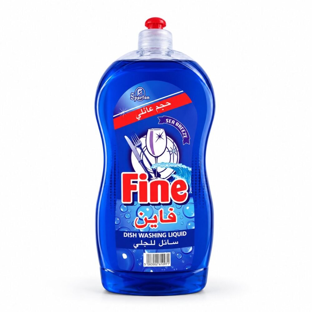 "Spartan Fine" Dish Washing Liquid 1300 g - فاين سائل للجلي