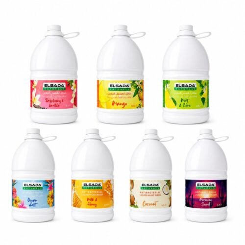 "ELSADA" Antibacterial Liquid Hand Wash 3.7L - سائل لغسيل اليدين مضاد للبكتيريا