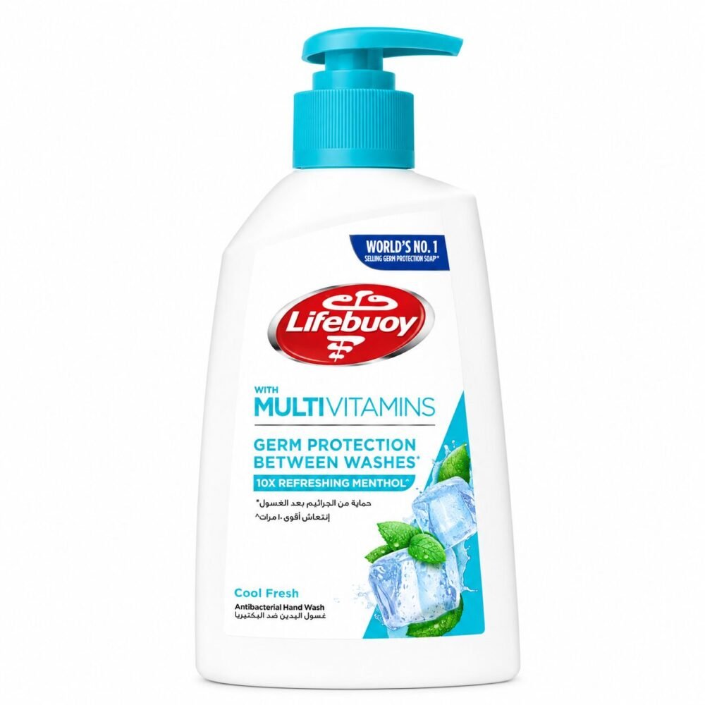 "Lifebuoy" Antibacterial Hand Wash With Multi Vitamins 200 ml -  غسول اليدين المضاد للبكتيريا