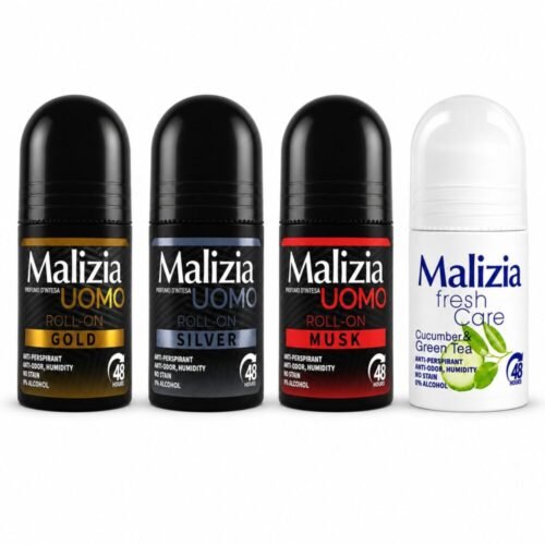 "Malizia" Roll-On Deodorant 48h 50 ml - رول أون مزيل للتعرّق