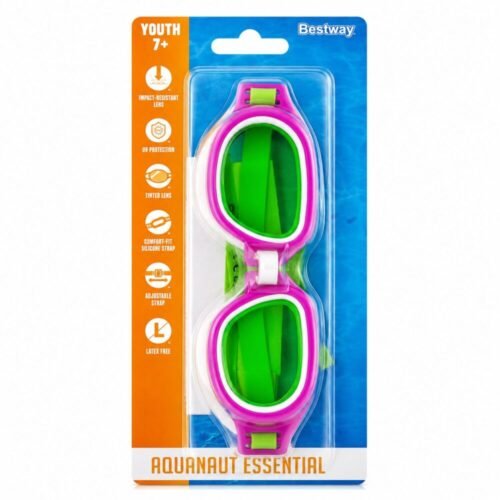"Bestway" Kids' Swim Goggles +7 - نظارات سباحة للأطفال