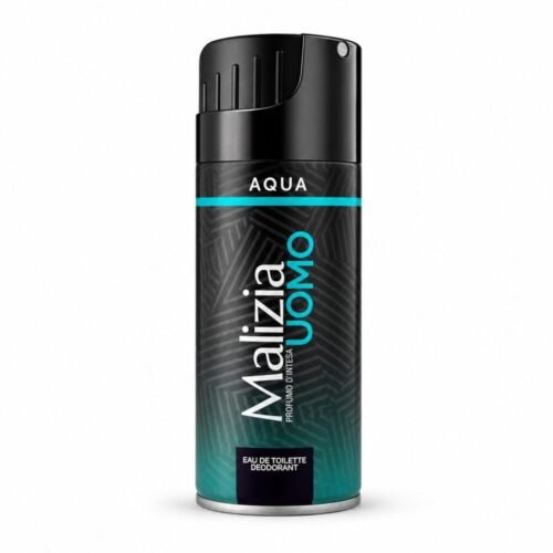 "Malizia Uomo" Eau de Toilette Deodorant 150 ml - بخاخ معطر ومزيل للتعرّق