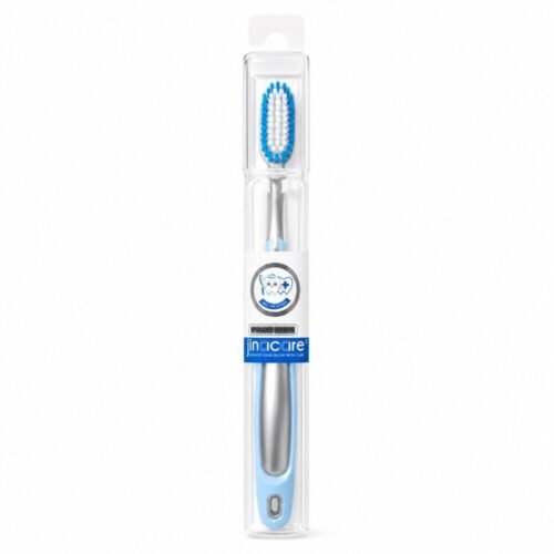 "Jinacare" Travel Toothbrush Extremely Soft With Protective Case - فرشاة أسنان مع علبة واقية