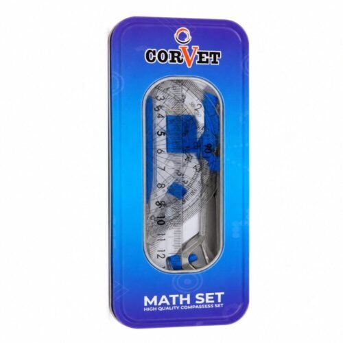 "CORVET" Geometry Math Set 10 pcs -  علبة أدوات هندسية