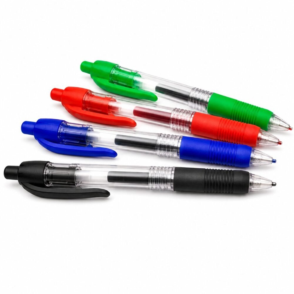 "VelocityGel" Press Gel Pens 0.7mm 4pcs - مجموعة أقلام حبر جاف