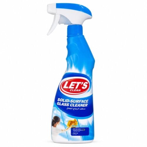 "LET'S clean" Solid-Surface Glass Cleaner 600 ml - منظف الزجاج الفعال