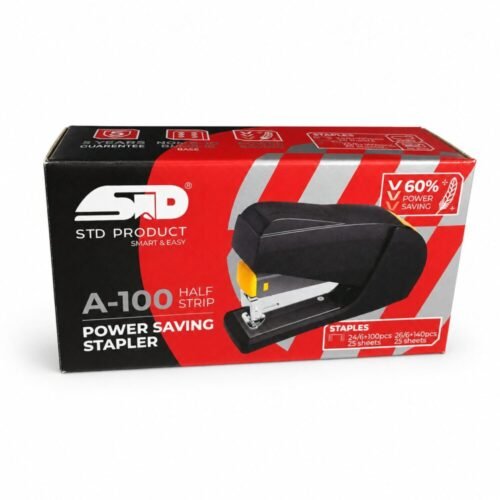"STD Product" Stapler 12cm Suitable for 24/6  26/6 - مكبسة مكتبية سعة تصل إلى 25 ورقة