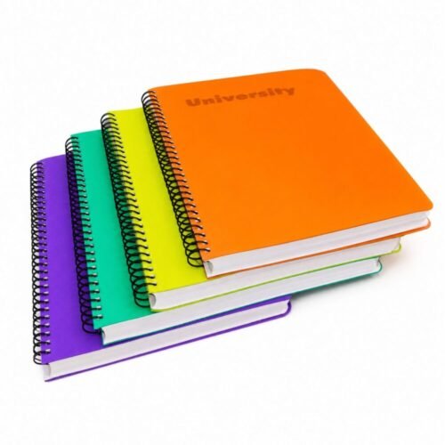 "University" Spiral Notebook 21.5*26.5cm /192 sheets /60g - دفتر سلك حساب