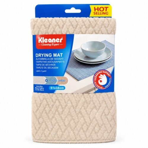"Kleaner" Dish Drying Mat 51*38 cm - قماش مايكروفايبر لتجفيف الصحون
