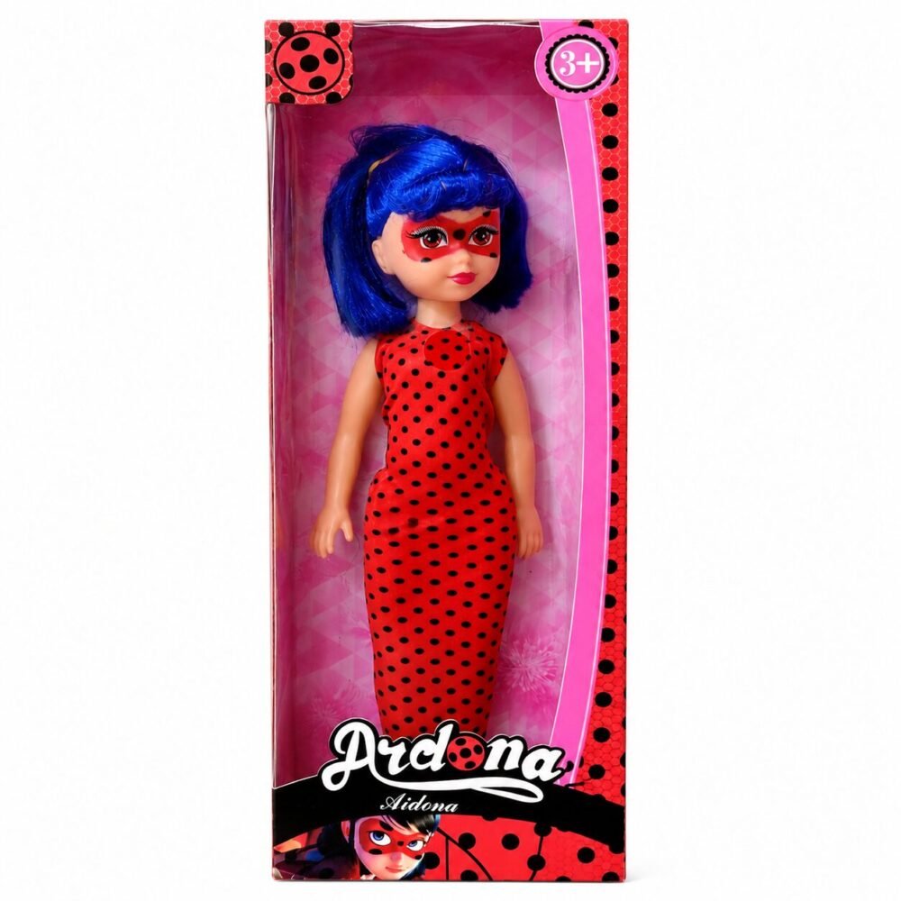 "Ardona" LadyBug Doll 40 cm (Ages 3+) - دمية أطفال