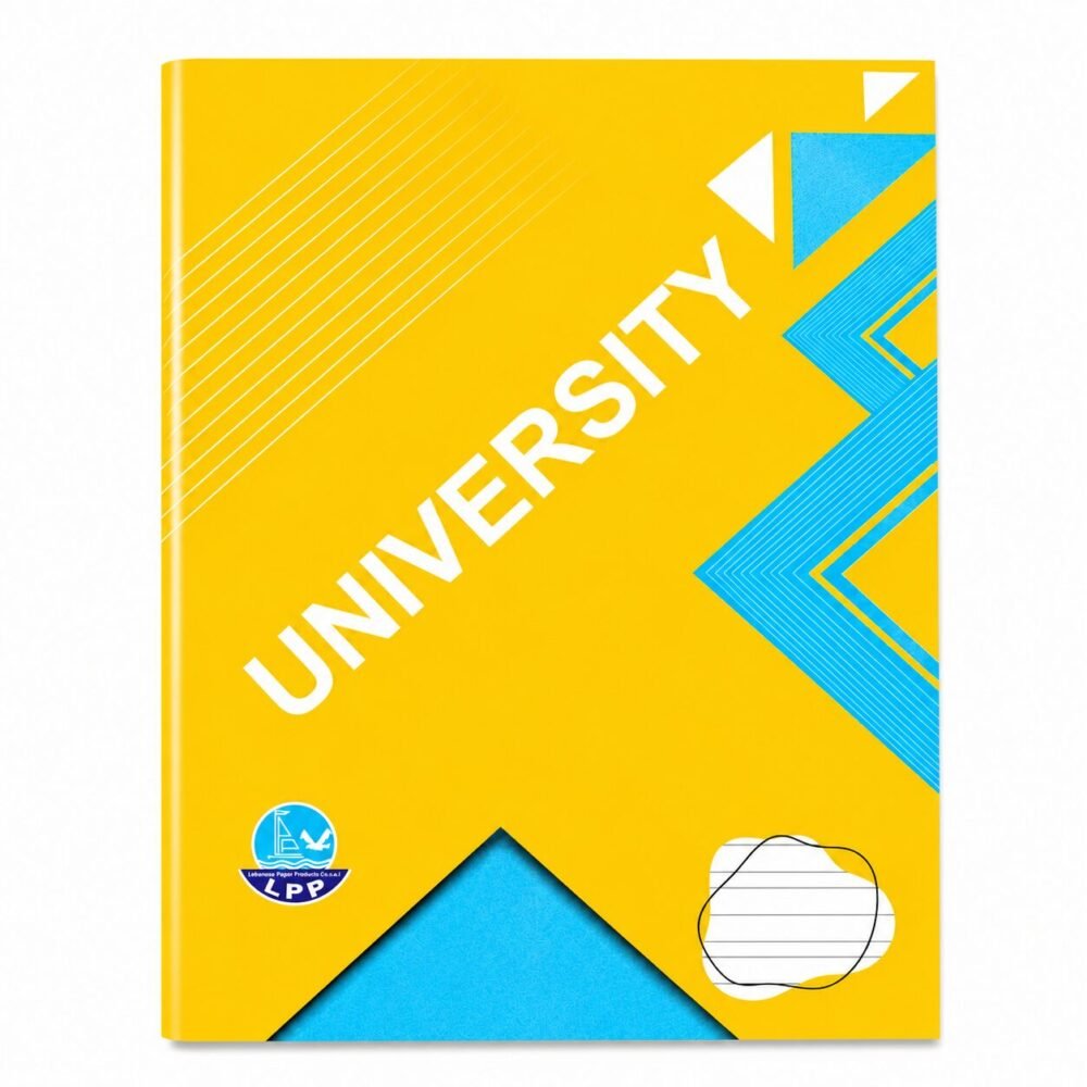 "University" Notebook 20*28cm /48 sheets /60g - دفتر فرنسي
