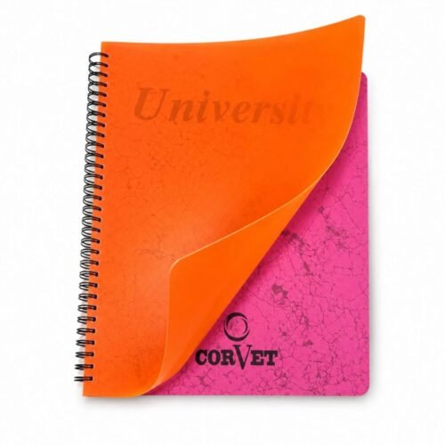 "CORVET University" Spiral Notebook 21*27cm /144 sheets /60g - دفتر سلك حساب