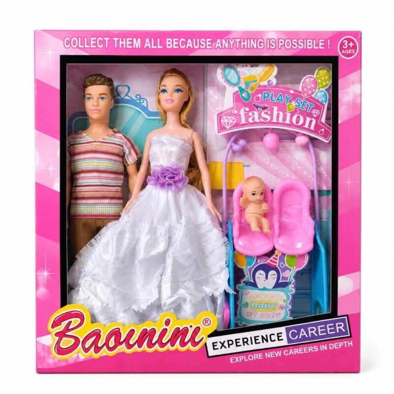 file_000000003b7871f4b13ec8a2b8e3a562 "Baonier" Fashion Doll Set 30 cm (Ages 3+) - دمى أزياء