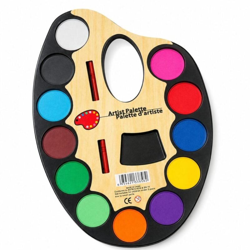file_0000000041348243875ebd722004eee0 WaterColor Paint - ألوان مائية مع فرشاة