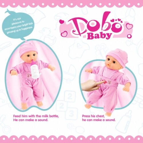 "Dobo Baby" Baby Care Doll  35 cm (Ages 3+) - دمية طفل