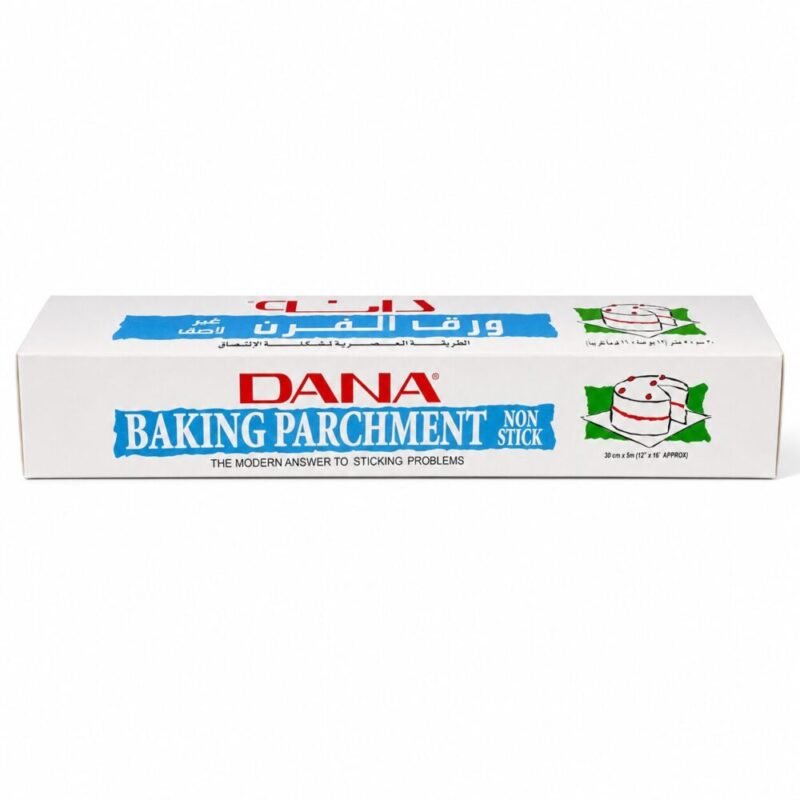 file_0000000060a0820aa351a82308ea301a "DANA" Baking Parchment Non Stick 5m*30cm - دانه رول ورق الفرن لمشكلة الإلتصاق
