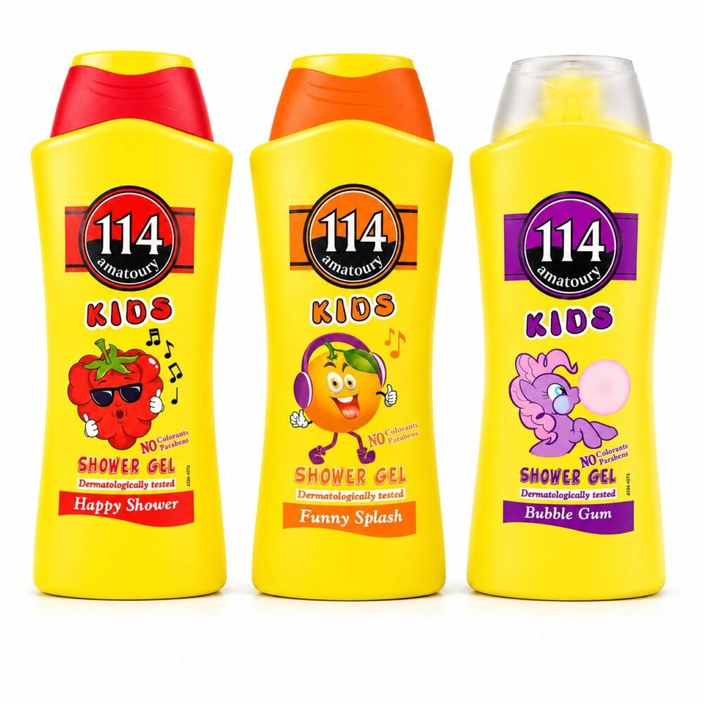 "114 amatoury" Shower Gel For Kids 650 ml - جل إستحمام