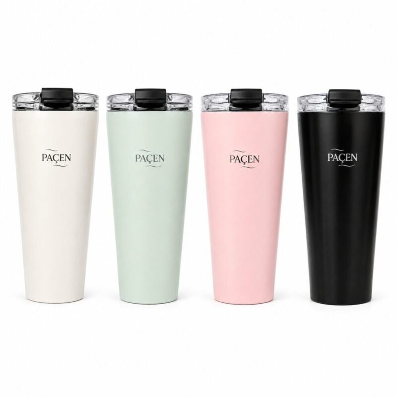 "PACEN" Stainless Steel Insulated Travel Mug 450 ml - كوب حراري ستانلس ستيل