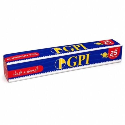 "GPI" Aluminium Foil 7.6*0.3 m - رول ألمنيوم
