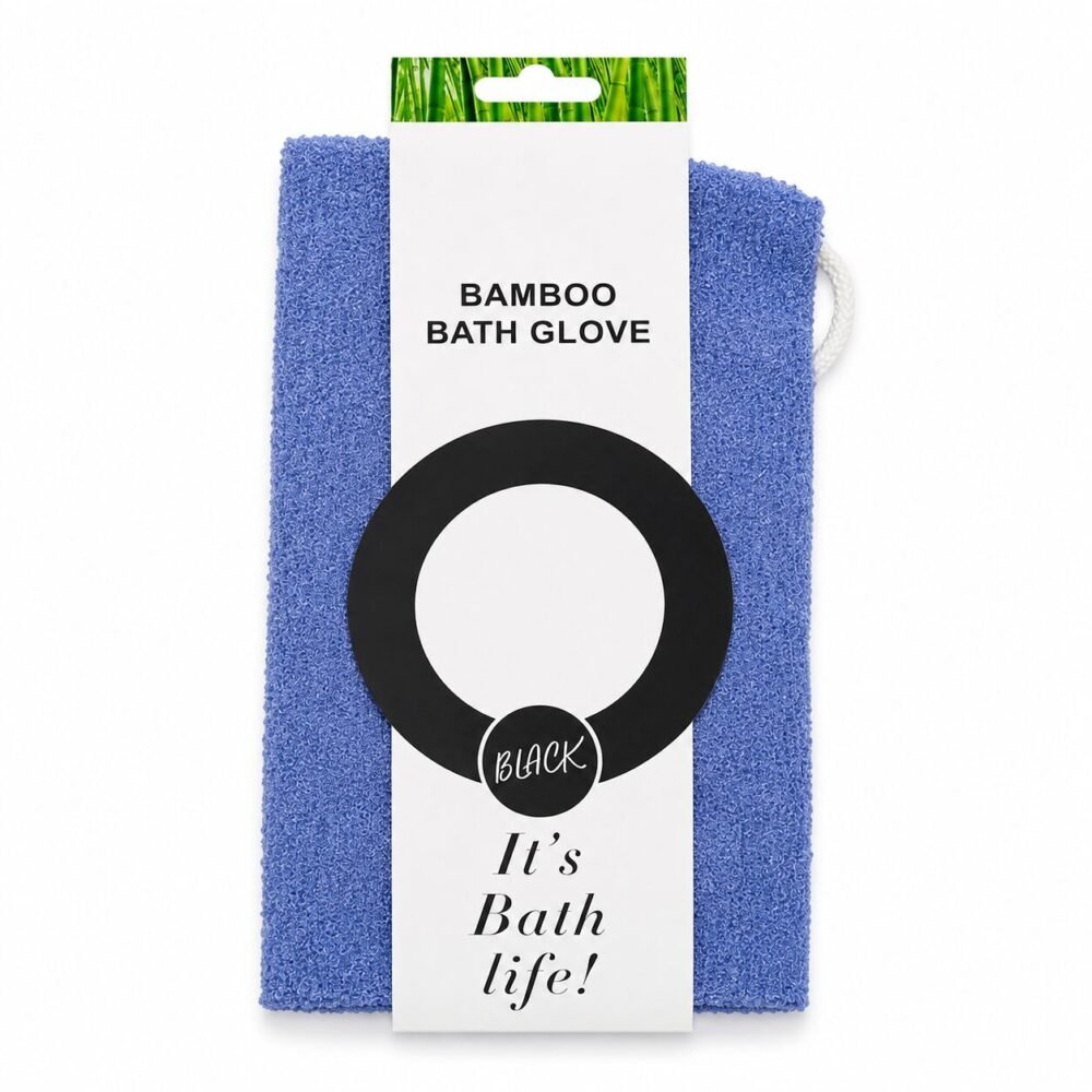 "BAMBOO" Bath Glove 45*20.5 cm - ليفة تقشير الظهر بمقبضين