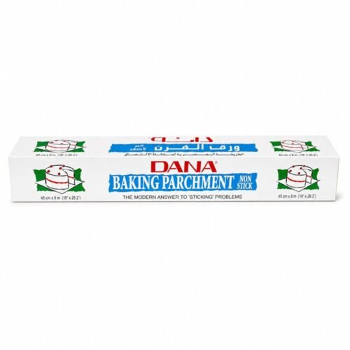 "DANA" Baking Parchment Non Stick 8m*45cm - دانه رول ورق الفرن لمشكلة الإلتصاق
