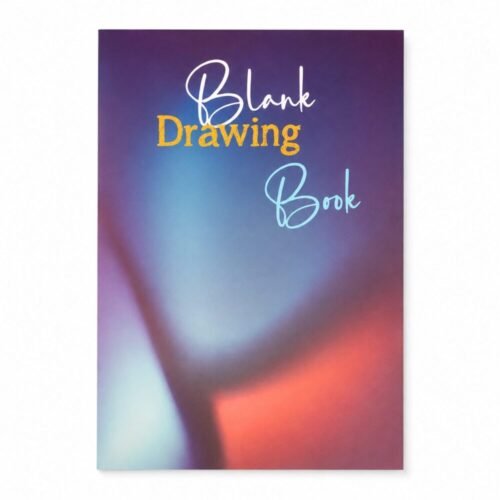 Blank Drawing Carton Book 14 colored sheets  230g  29*20.5cm - دفتر من الكرتون الملون