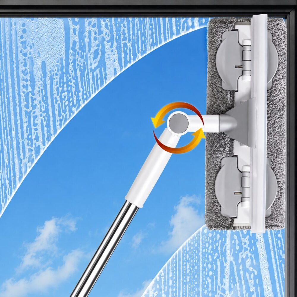 Multi-Function Glass Wiper 30*8.5*147 cm - ممسحة تنظيف الزجاج والنوافذ