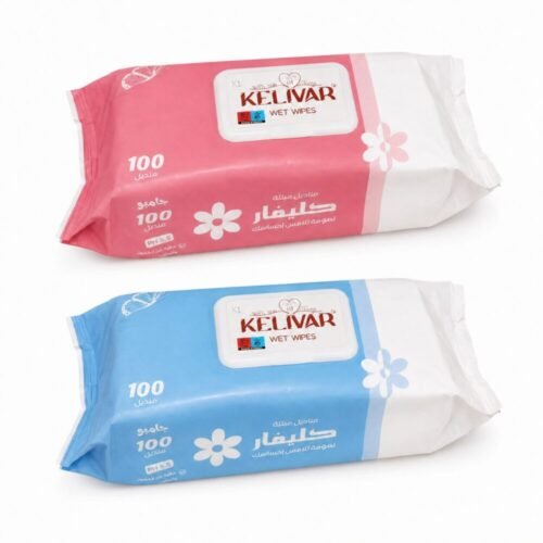 "KELIVAR" Wet Wipes 100 pcs - كليفار مناديل جامبو مبللة نعومة تلامس إحساسك