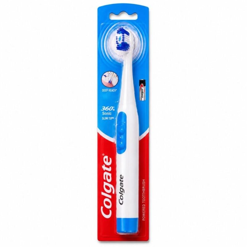 "Colgate" Battery Powered Toothbrush Soft - فرشاة أسنان كهربائية تعمل بالبطارية