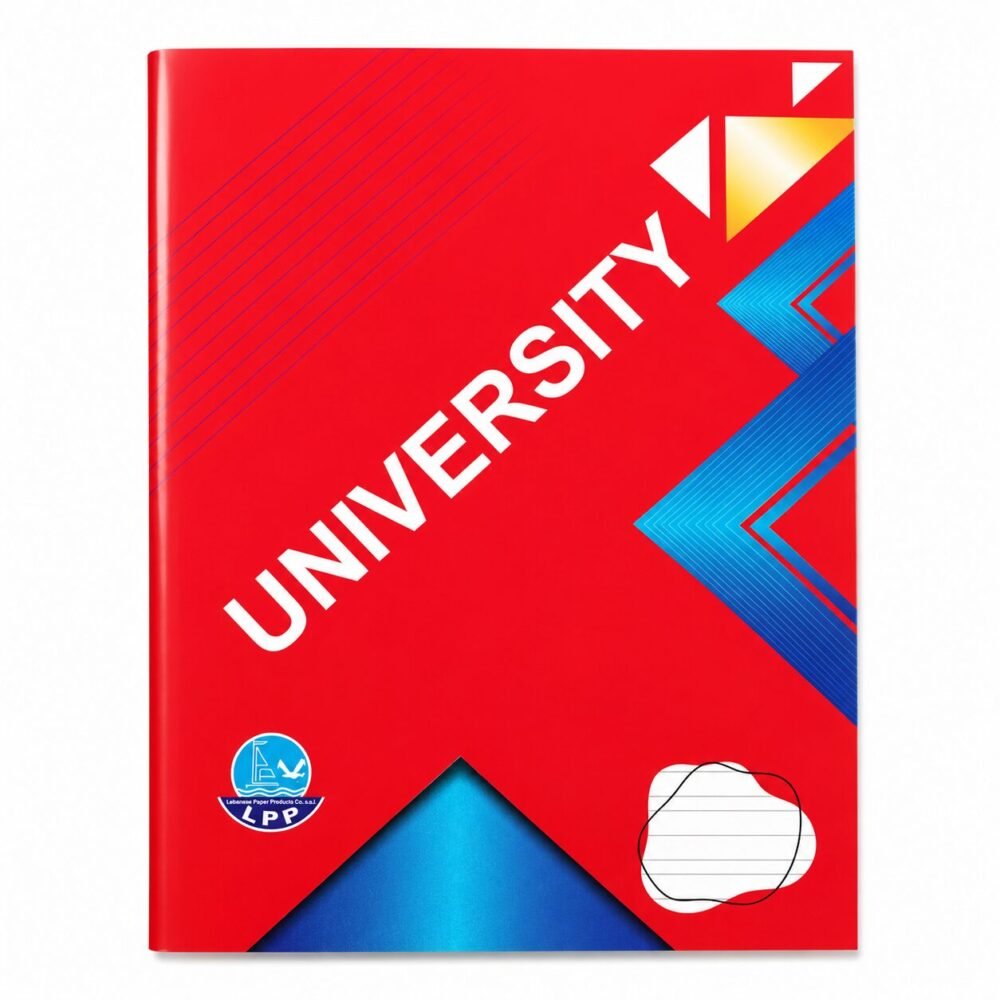 "University" Notebook 20*28cm /48 sheets /60g - دفتر فرنسي