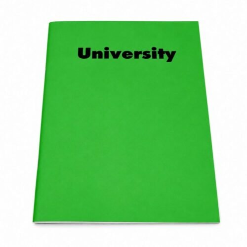 "University" Notebook 20*28cm /48 sheets /60g - دفتر حساب
