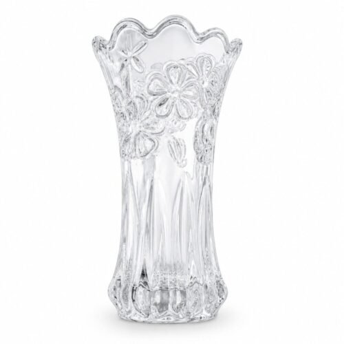 Glass Vase 19.5 cm - مزهرية زجاجية