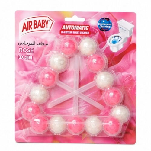 "AIR BABY" Automatic In-Cistern Toilet Cleaner 50g * 3pcs - كرات تنظيف المرحاض