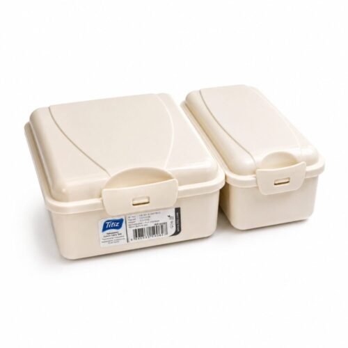 "Titiz" Takeaway Lunch Box Set 16.2*22*6.5 cm - طقم لانش بوكس متعدد الأقسام