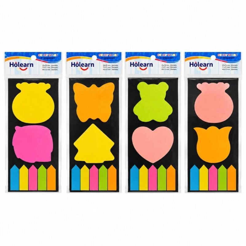 "Holearn" Sticky Notes  - أوراق ملاحظات لاصقة